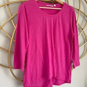 Athleta Shirt size MP hot pink color top